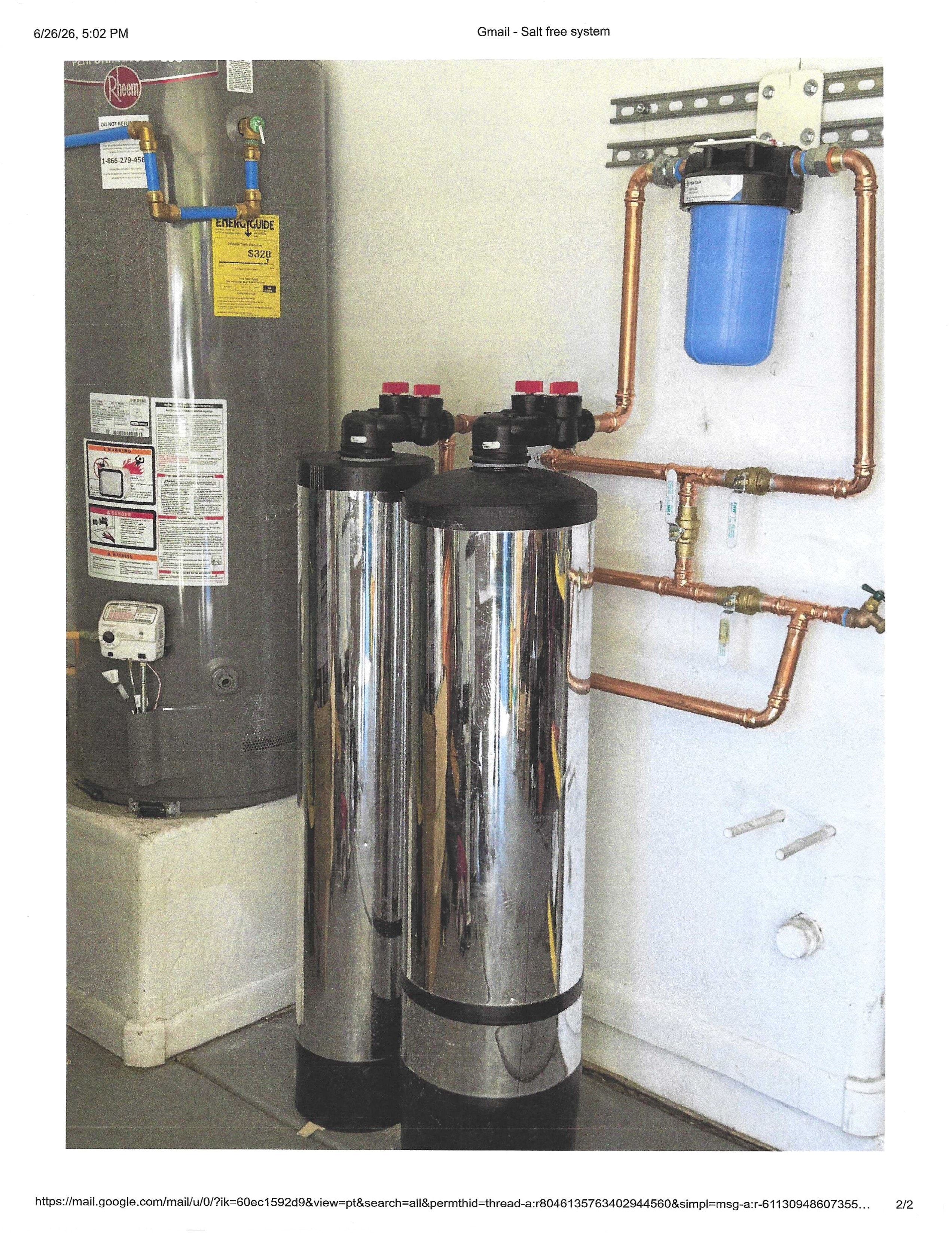 Whole House Water Treatment System